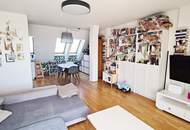 UNBEFRISTET, DACHGESCHOSS, 87 m2 Maisonette mit 16 m2 Terrasse, 2 Zimmer, Wohnküche, Wannenbad, Parketten, Biedergasse, gefördert