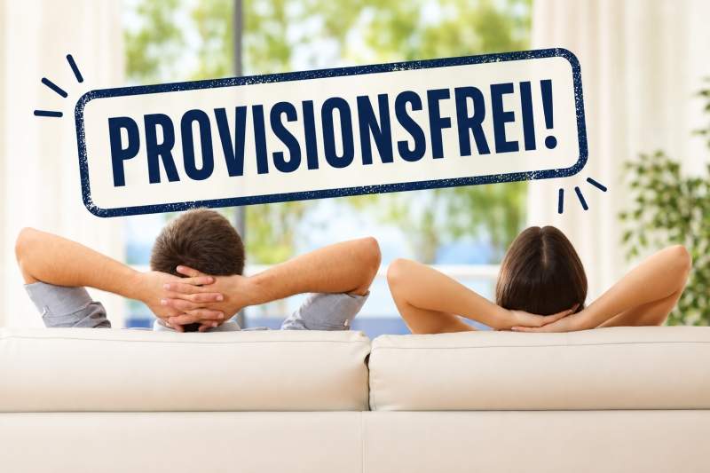 Wohnkomfort trifft Freiraum – 2 Zimmer mit Terrasse provisionsfrei erwerben