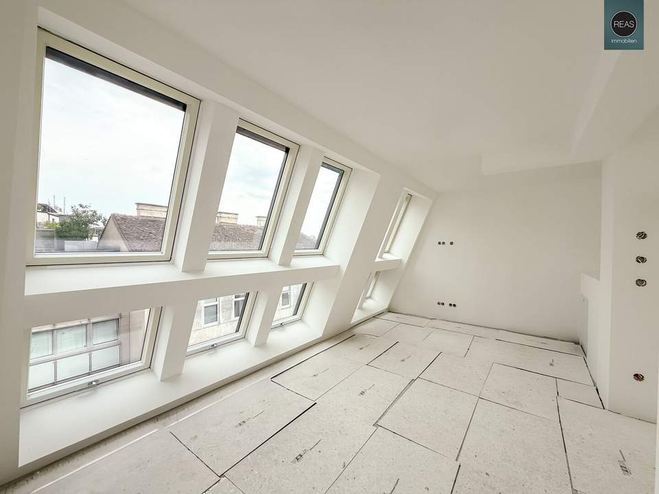 Erstbezug: Atemberaubendes Dachgeschoss - Maisonette - Apartment (klimatisiert) mit 3 Terrassen und hochwertiger Ausstattung im Trendbezirk Ottakring!