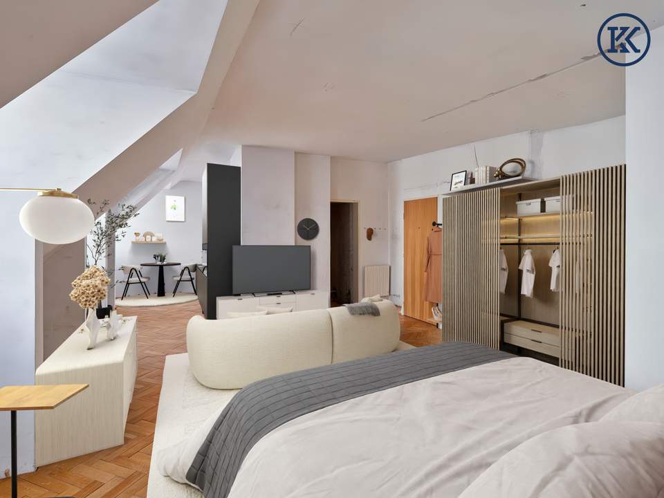 Design trifft Diplomatie – Lichtdurchflutetes Loft im Wiener Botschaftsviertel