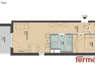 Moderne 2-Zimmer-Wohnung mit Balkon, Fußbodenheizung & Einbauküche in 1200 Wien, 999€ Miete