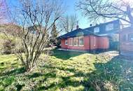 BAUBEWILLIGTES Grundstück in Traumlage Nähe Wien! I Einreichpläne bereits vorhanden I Villa mit 5 Zimmern möglich I Pool und Sauna I Garage