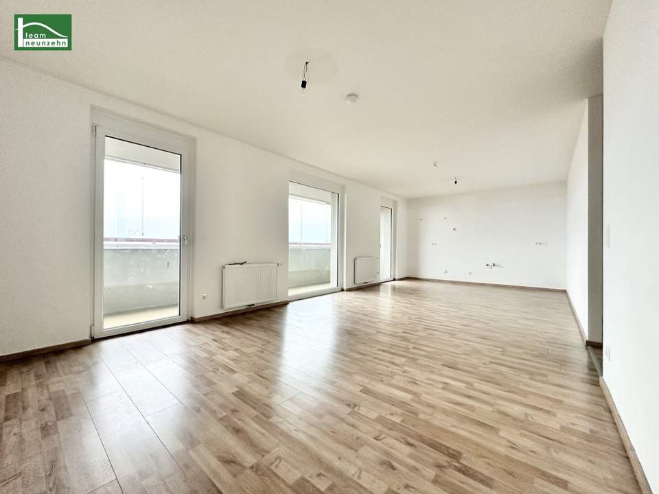 Wohnen am Puls der Stadt - Idyllische 3-Zimmer-Wohnung mit Freifläche!