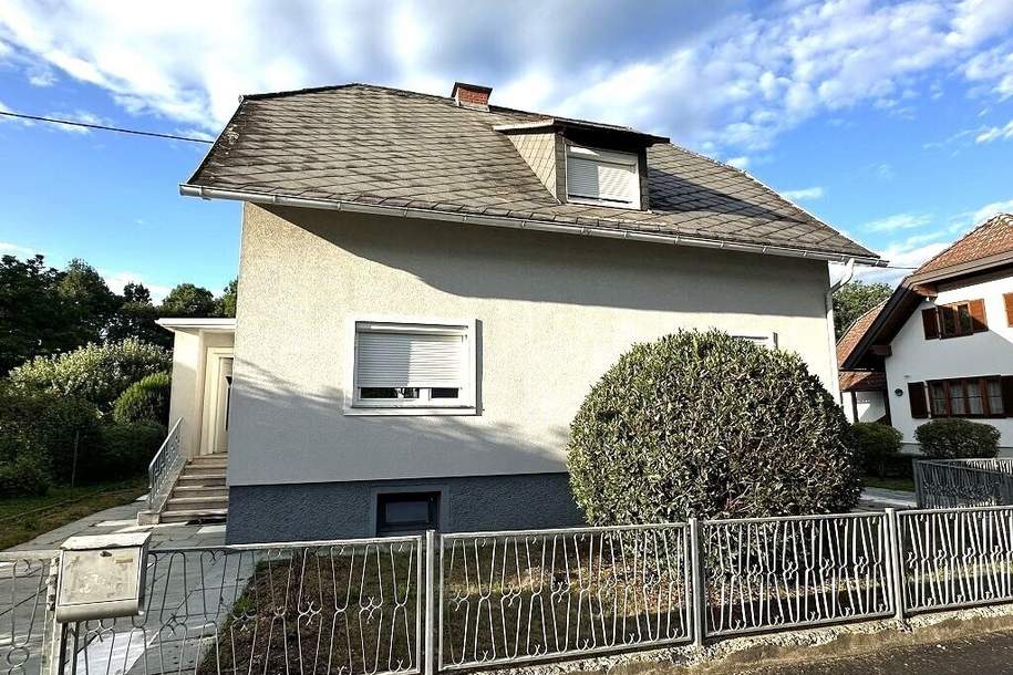 PREISGESENKT - GRÜN. GROSSZÜGIG. VIELSEITIG. Einfamilienhaus mit Potential, 5 Zimmer, Wohnküche, 1139 m2 Grundstück, Nebengebäude, Haus-kauf, 314.500,€, 9400 Wolfsberg