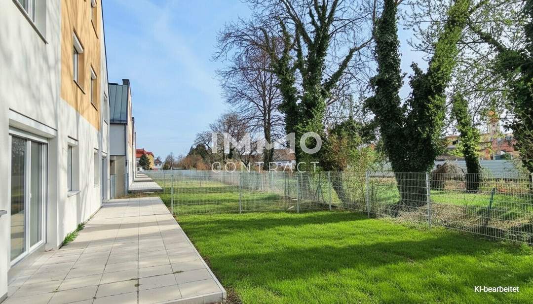 Sonnige, große Doppelhaushälfte mit Doppelcarport als Mietkauf in attraktiver Lage in Ebenfurth