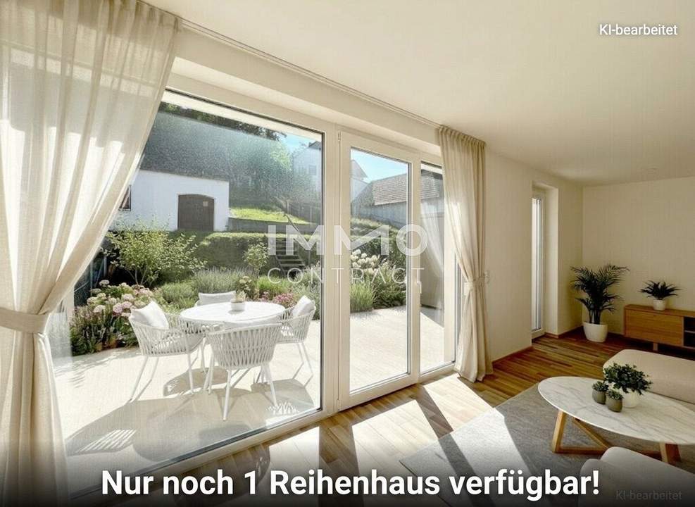 4ZI-REIHENHAUS mit NEBENGEBÄUDE (BÜRO) in Grünlage inkl.2 Parkpl.- € 311.016 Eigenmittel + WBF - monatl. Kosten € 704 (BK+WBF)