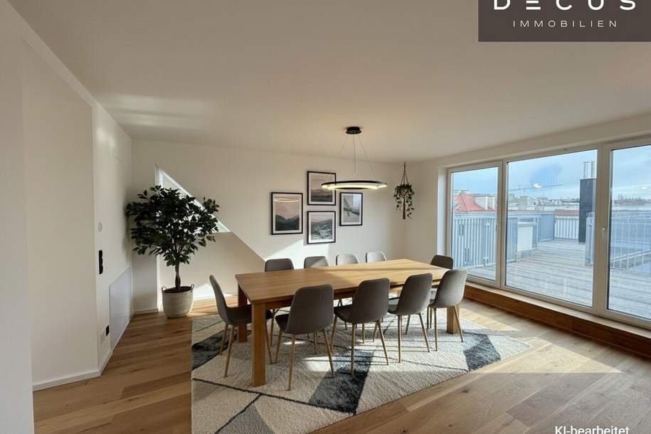 Exklusive Maisonette-Dachgeschosswohnung mit drei Terrassen &amp; Masterbereich, Wohnung-kauf, 1.049.000,€, 1140 Wien 14., Penzing