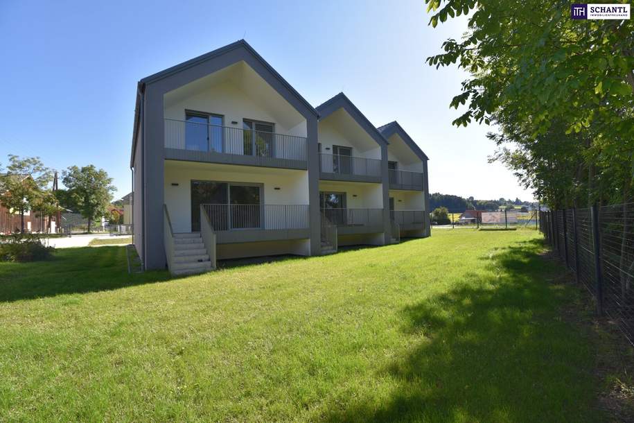 Ankommen. Aufatmen. Im Grünen Zuhause sein. - JETZT mit GRATIS POOL - Zuhause im Ortskern von Unterfladnitz, Haus-miete, 1.900,00,€, 8181 Weiz