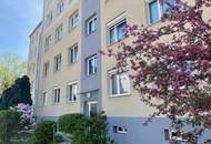 Gepflegte 3-Zimmer-Wohnung im Erdgeschoß! Loggia!