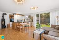 Gartenglück vor den Toren Wiens • Moderne 4-Zimmer Wohnung mit hochwertiger Ausstattung und großem Eigengarten mit Südterrasse!