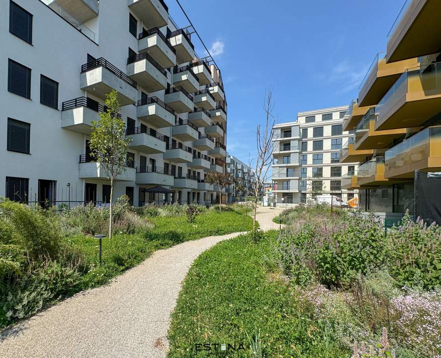 Am schönen Platz - Wohnung mit Freifläche und Kühlung