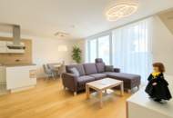 Traumhafte und voll möblierte Dachgeschosswohnung ERSTBEZUG! in Aspern