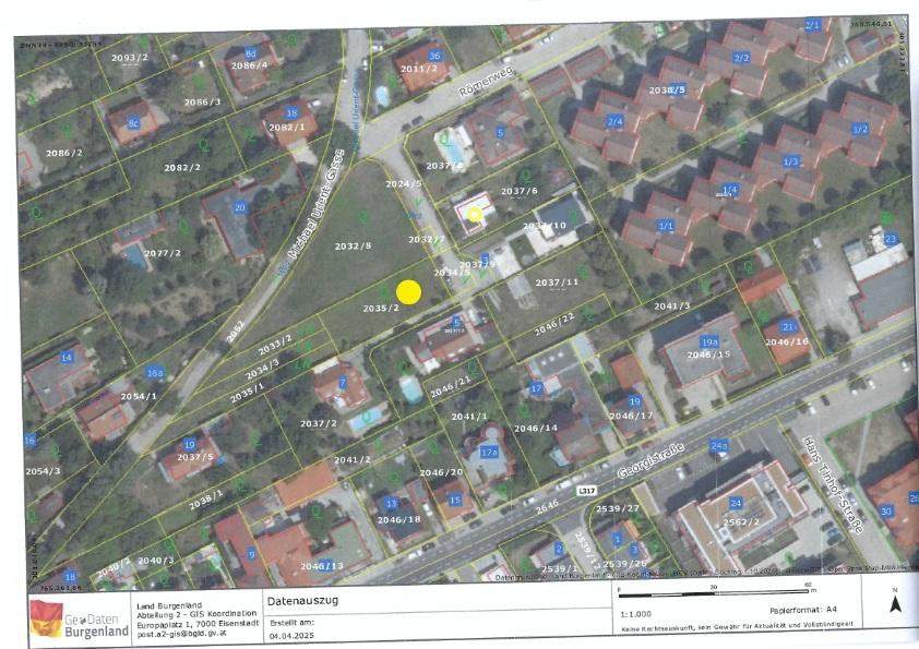 Aufgeschlossenes Baugrundstück in ruhiger Lage!