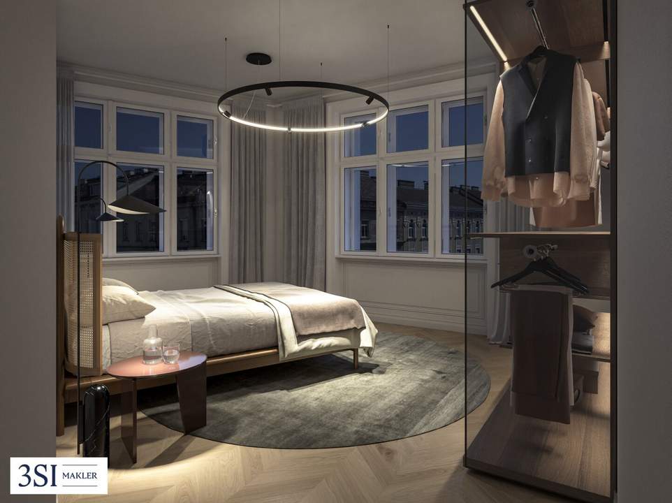 Luxuriöse Altbau-Residenz: Modernes Wohngefühl im historischen Ambiente