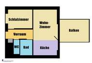 2 Zimmer mit grosser Terrasse