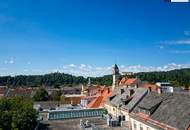 Wohnen wie ein Adler, hoch über den Dächern von Leibnitz- Exklusives Penthouse auf zwei Ebenen mit gigantischer Panoramaterrasse!