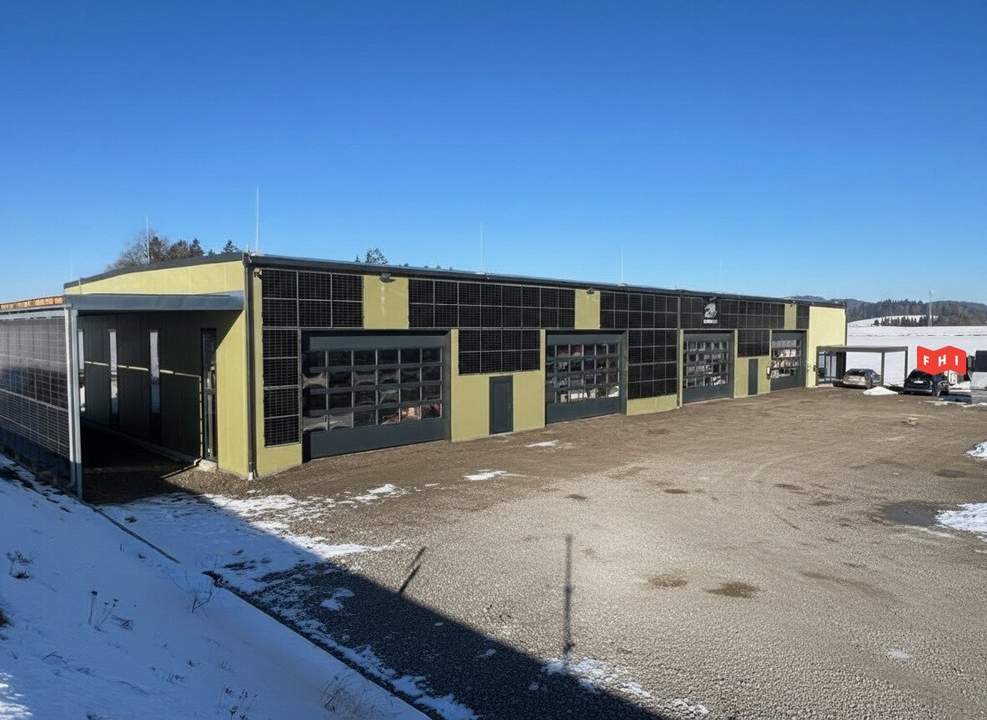 Moderne Lager - bzw Produktionshalle in Neusserling im Mühlviertel