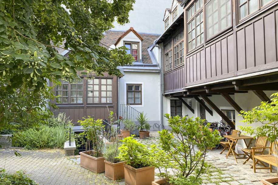 Dornbach: Einzigartige, entzückende Singlewohnung mit Haus-Charakter, Wohnung-kauf, 275.000,€, 1170 Wien 17., Hernals
