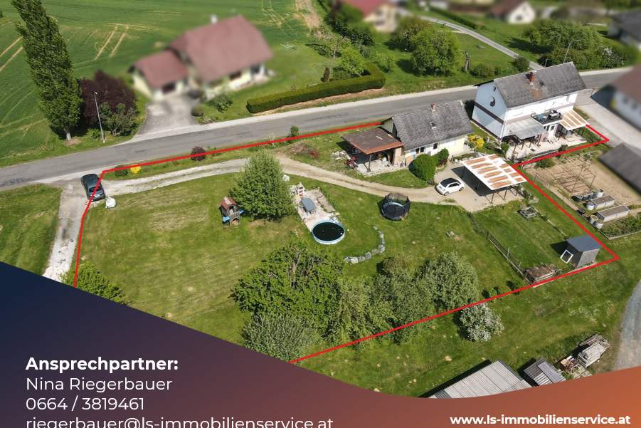 Ein ruhiger Rückzugsort mit Möglichkeiten – zwei Wohnhäuser auf großzügigem Grund, Haus-kauf, 249.000,€, 8294 Hartberg-Fürstenfeld