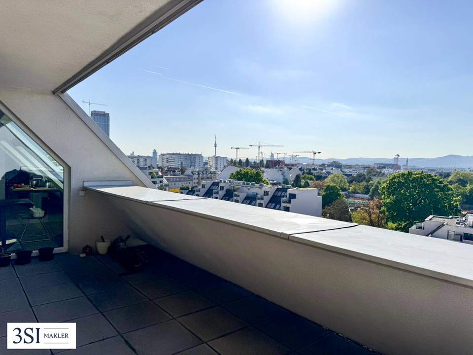 Top ausgestattete und großzügig geschnittene 4-Zimmer-Terrassenwohnung - in Top-Lage des 22. Bezirks