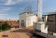 Erstbezug zur Miete – großzügige Dachgeschosswohnung mit 33,50 m² Südwest-Dachterrasse am Erlachplatz