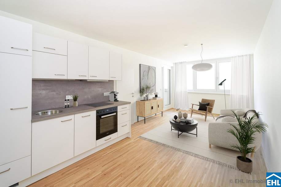 ERSTBEZUG!- Wohnen am Prater – 2–4 Zimmer mit Balkon und Top-Ausstattung, Wohnung-miete, 1.600,00,€, 1020 Wien 2., Leopoldstadt