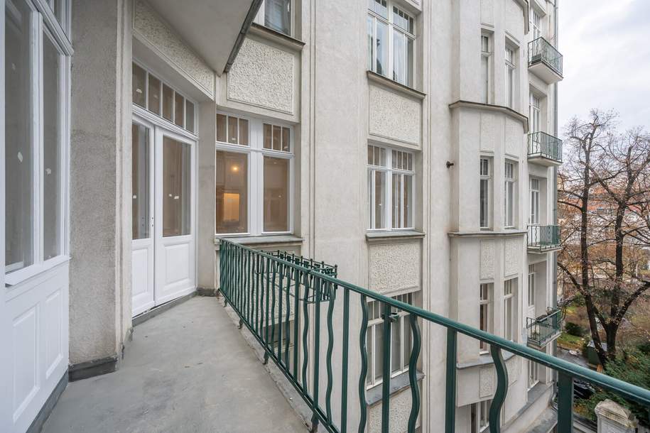 ERSTBEZUG ab 02/25 nach Sanierung: Altbauwohnung mit Balkon nahe U3 Rochusgasse, Wohnung-miete, 2.808,07,€, 1030 Wien 3., Landstraße