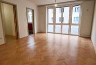 BUCHENGASSE, U1-NÄHE, 57 m2 Neubau mit 10 m2 Terrasse, 2 Zimmer, Komplettküche, Wannenbad, Parketten, 1. Liftstock