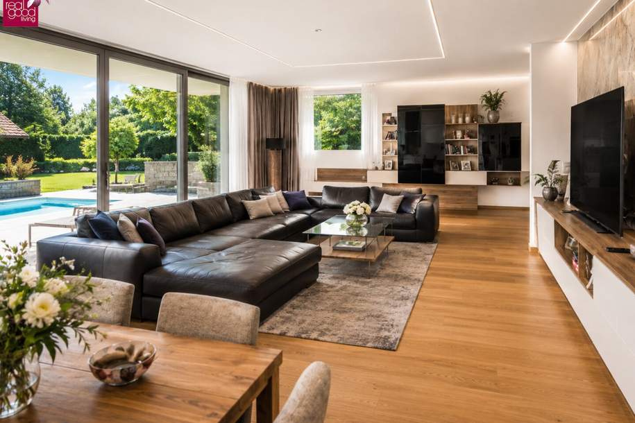 FÖHRENBERGE RESIDENCES – VILLA III Skyline Edition. Größte Villa. Weitester Blick. Möbliert. Klimatisiert., Haus-kauf, 2.999.000,€, 2371 Mödling