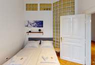 Stilvolle Altbauwohnung mit Grünblick und Balkonoption