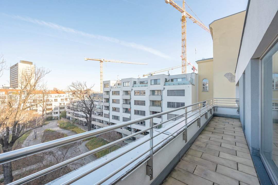 ++Provisionsfrei++ RARITÄT! BESTLAGE des 09. Bezirks, 2-Zimmer Neubauwohnung mit toller Terrasse! PARKBLICK im 5. OG!