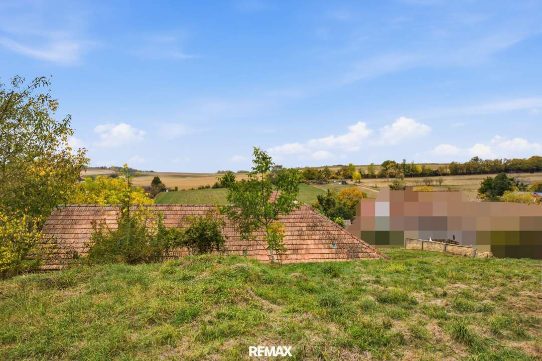 Großzügiges Grundstück mit Bestandsgebäuden in idyllischer Aussichtslage im sonnigen Weinviertel!