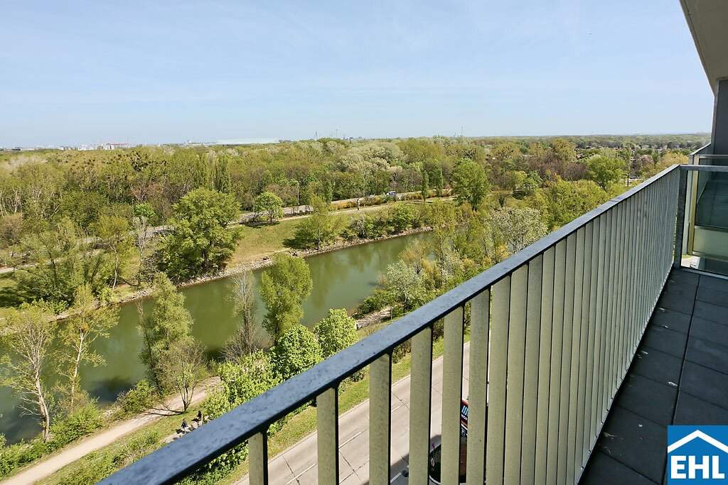 Topmoderner 2-Zimmer-Wohnraum über den Dächern Wiens