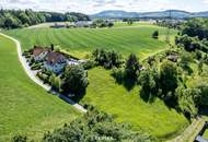 Wohnen im Grünen & doch stadtnah! 932 m² Baugrund OHNE BAUZWANG in ruhiger, grüner Lage!