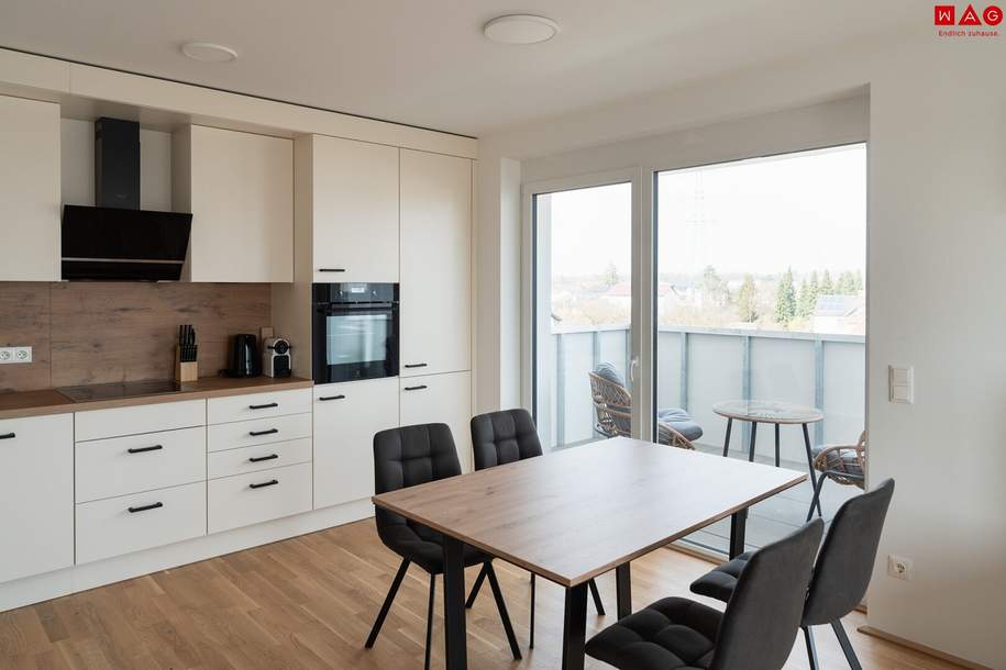 Möblierte Wohnung zur Kurzzeitmiete - Ihr Zuhause für temporäre Aufenthalte in zentrumsnaher Lage!, Wohnung-miete, 2.231,50,€, 4060 Linz-Land