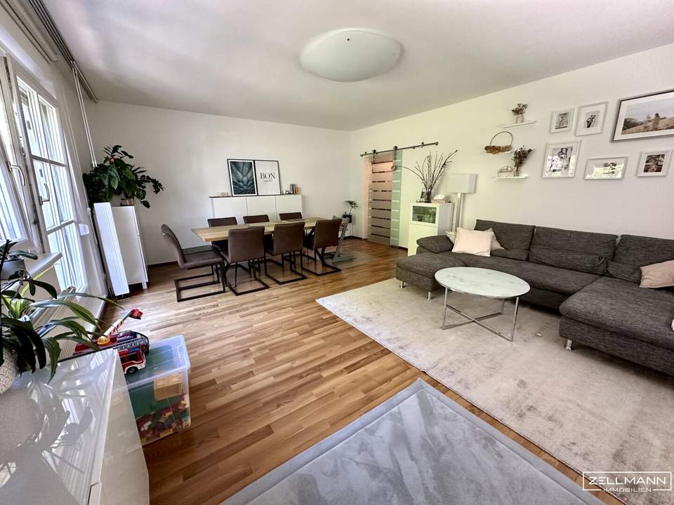 Idylle am Wienerwald – Stilvolle Wohnung mit Ost- & Westterrassen | ZELLMANN IMMOBILIEN