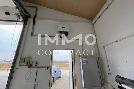 Im Speckgürtel von WienGewerbehalle mit Außenbereich, Gewerbeobjekt-miete, 2.324,71,€, 2120 Mistelbach