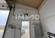 Im Speckgürtel von WienGewerbehalle mit Außenbereich