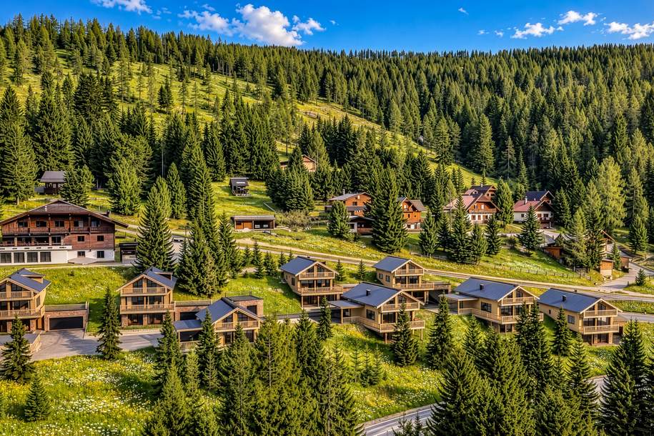 9 baugenehmigte Chalets mit Freizeitwohnsitzwidmung, Grund und Boden-kauf, 9564 Feldkirchen