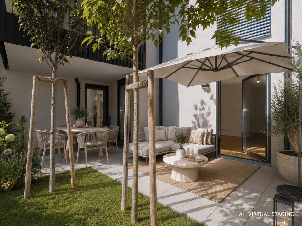 MEHR PLATZ. MEHR GRÜN. MEHR LEBEN. IHR ZUHAUSE MIT GARTEN.