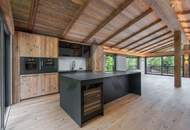 Neubau: Altholz-Chalets in Aussichtslage in Kitzbühel