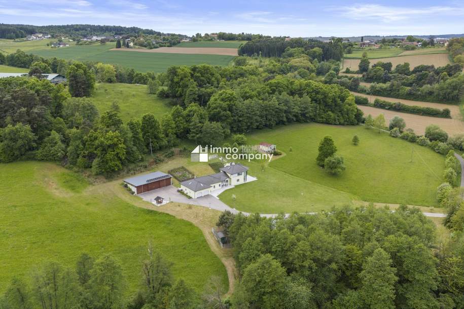 Modernes Wohnparadies in Alleinlage mit Gästehaus, Halle, Weinkeller &amp; mehr – ca. 62.000 m² Grundstück - davon ca. 10.000 m² Bauland!!, Haus-kauf, 2.490.000,€, 7532 Oberwart