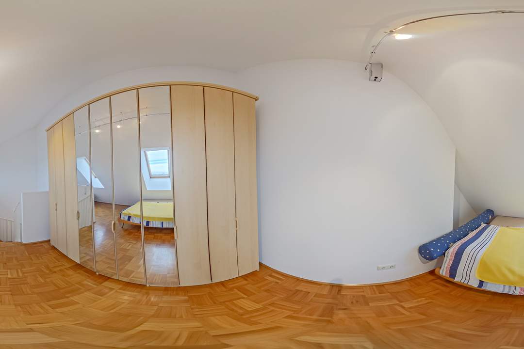 Ungehinderter Weitblick über die die Stadt: Ihre City - Donau - Maisonette