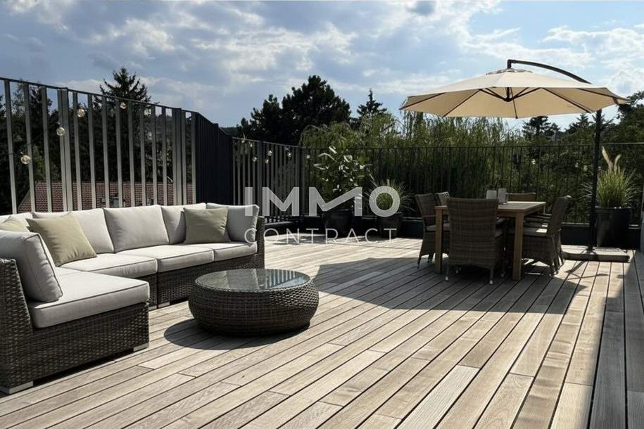 EINZIGARTIGE LUXUS-RUHEOASE im grünen Hietzing! Dachgeschoss- Maisonette- Terrasse als ERSTBEZUG !, Wohnung-kauf, 952.800,€, 1130 Wien 13., Hietzing