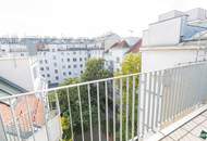 Helle 2-Zimmer-DG-Wohnung mit Terrasse unweit vom Hauptbahnhof