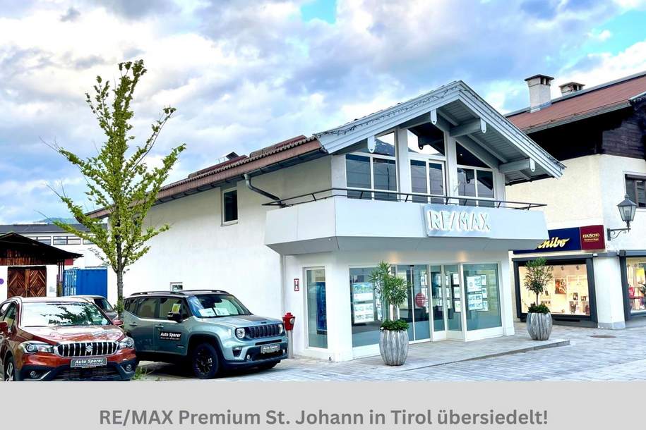 Geschäfts- oder Bürofläche in hochfrequentierter A-Lage, Gewerbeobjekt-miete, 6380 Kitzbühel
