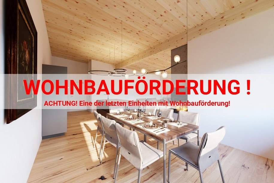 WOHNBAUFÖRDERUNG! TOP AW03 - NEUBAUPROJEKT ITTER - 4 Zi-Wohnung zu kaufen!, Wohnung-kauf, 446.187,€, 6305 Kitzbühel