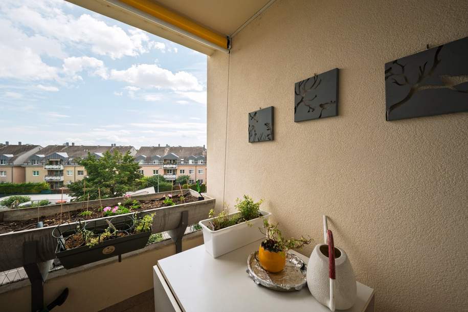Gemütliche 2-Zimmer-Wohnung mit 2 Loggien, großer allgemeiner Garten – Ihr neues Zuhause!, Wohnung-kauf, 249.000,€, 1210 Wien 21., Floridsdorf