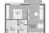 Leben in der Innenstadt: NEU 8020 3.OG, 41m² mit Balkon, A+