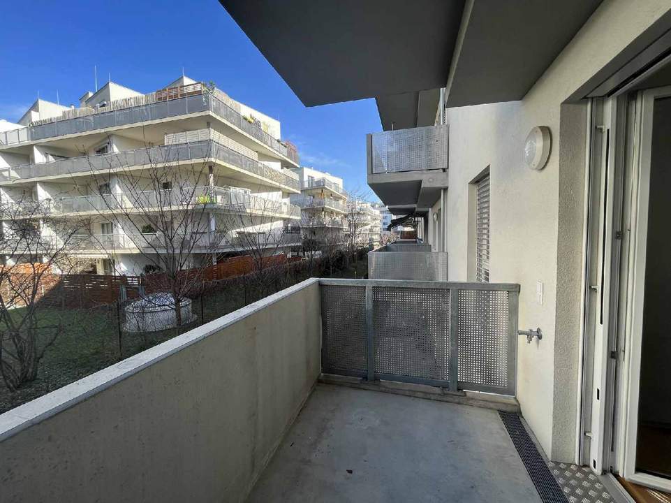 Q11 Leben in Simmering - Schöne 2-Zimmer-Wohnung mit Balkon und Deckenkühlung!